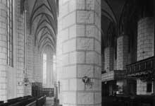 Abb. 18: Nikolaikirche Anklam, Innenansicht - Nördliches Seitenschiff (Blick zum Chor)