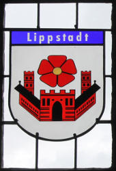Nikolaikirche Anklam, Hanse-Wappenfenster von Lippstadt (*2012)