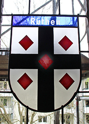 Nikolaikirche Anklam, Hanse-Wappenfenster von Rüthen (*2016)