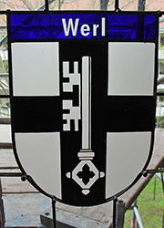 Nikolaikirche Anklam, Hanse-Wappenfenster von Werl (*2016)
